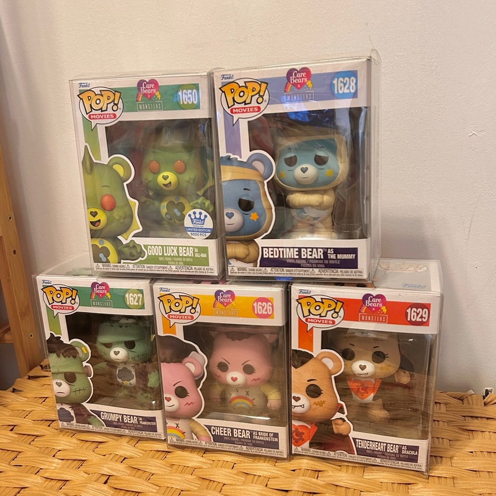 Funko Pop Care Bears Monsters bundle